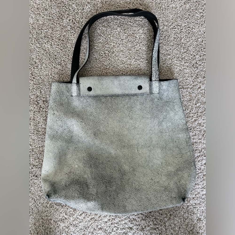 & Other Stories Gray Minimalist Tote Bag